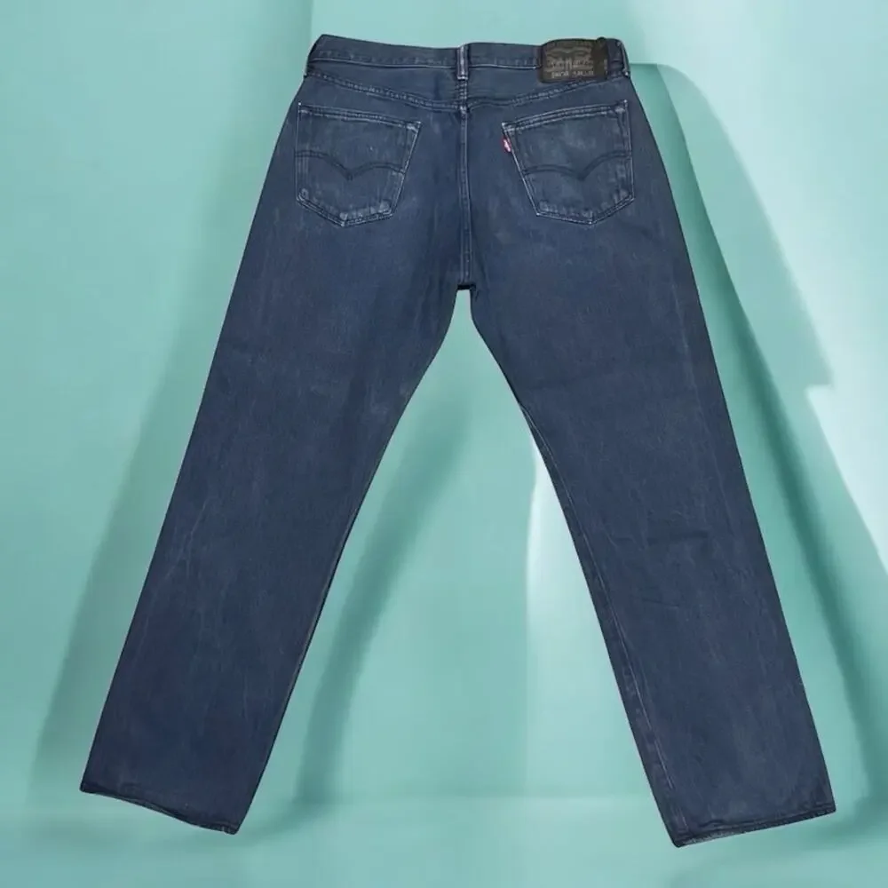 Levi’s Vintage Levi's 501XX Men's Jeans W36 L32 Dark Blue Button Fly Straight